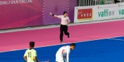 Daniel López Ramos (Uruguay) en acción en Liaoning, China