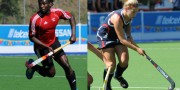 Kwan Browne (Trinidad & Tobago) and Katie O’Donnell  (USA)