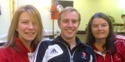 Sandra Millward, Josh Ferguson and Celia Plottel (Canada staff)