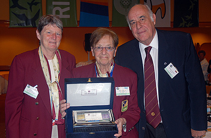 Rosa de Masa elected Honorary Life Member of the PAHF (2007)