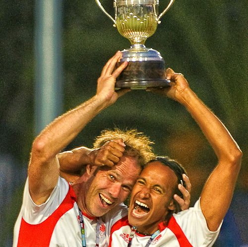 2009 Pan American Cup, Santiago, Chile - Rob Short and Ken Pereira (Picture: Alex Masters)