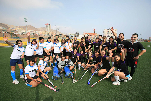 New synthetic pitch in Antofagasta (Chile)