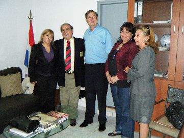 CDO Jorge Querejeta con el Ministro de Deportes Lic. Paulo Reichardt