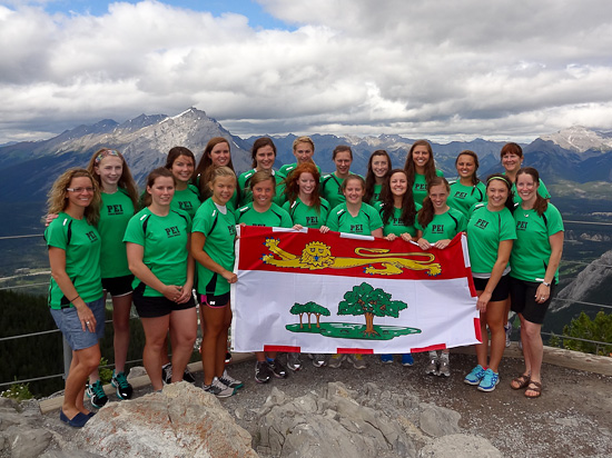 PEI Team at the 2012 U-18 National Championship in Calgary