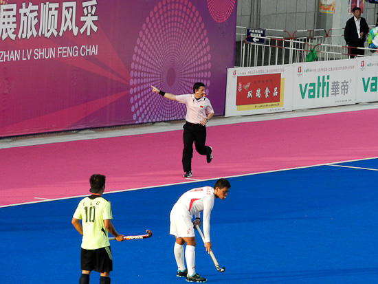 Daniel López Ramos (Uruguay) en acción en Liaoning, China