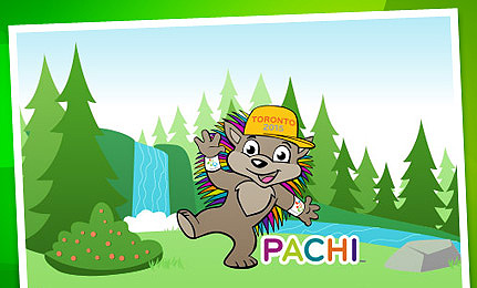 Pachi, Toronto 2015 mascot