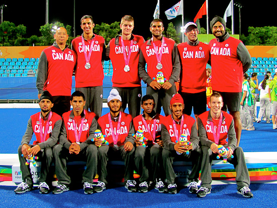 Canada, silver medal  in Nanjing 2014