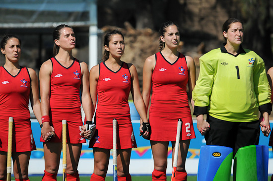 2011 Pan American Games - Javiera Villagra (Chile, in the middle)