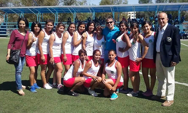 PAHF President "Coco" Budeisky with participants of the II Torneo Nacional en Bolivia