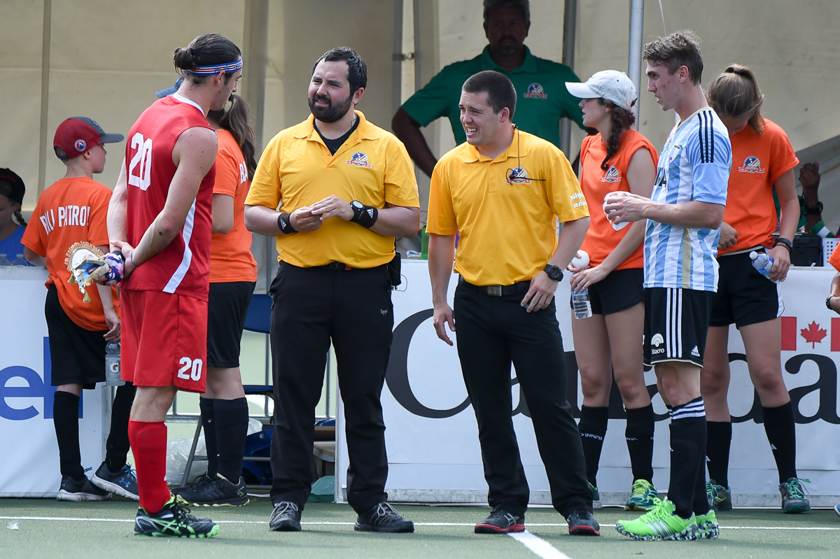 2016 Pan American Junior Championship, Toronto - Matias Barbosa (Chile) and Tyler Klenk (Canada)