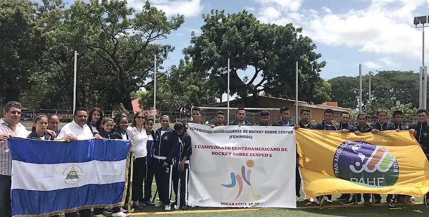 Central American Hockey 5's Championsip - Managua - Prevoius Ceremony 