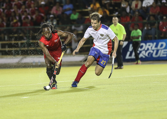 Liga de Hockey Mundial R2, Tacarigua - Rusia vs. Trinidad & Tobago