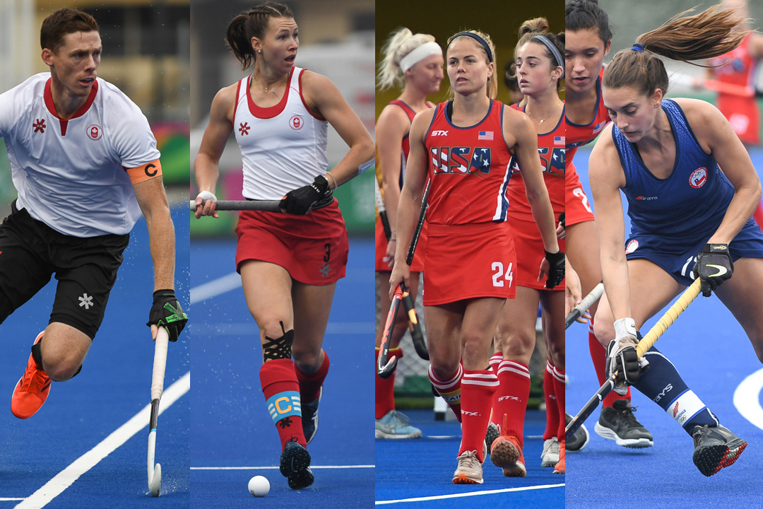 Scott Tupper (CAN), Kate Wright (CAN), Kathleen Sharkey (USA), Camila Caram (CHI)