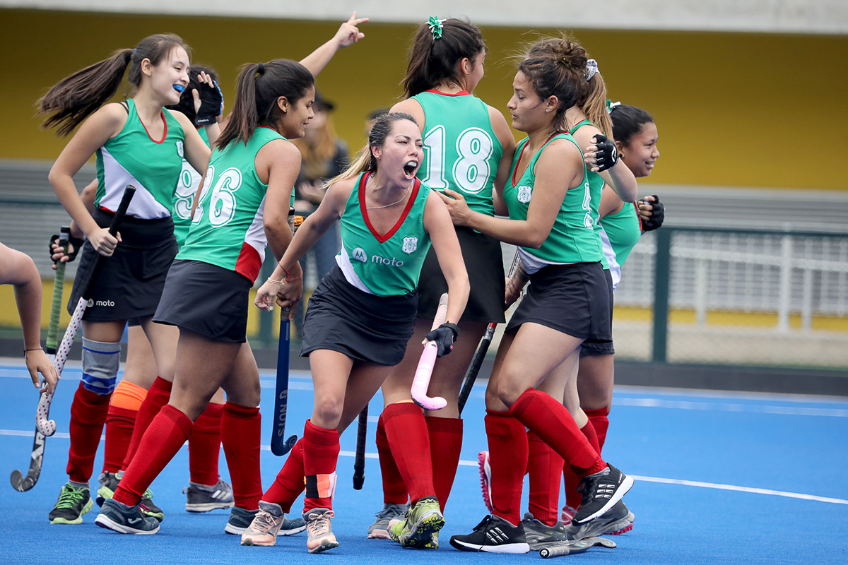 Lima Cricket keeps Women's National Hockey Championship Trophy