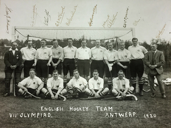 Equipo de Hockey Masculino de Gran Bretaña, Juegos Olímpicos de Amberes 1920