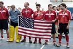 1st Indoor Pan American Cup - USA - Medal Ceremony