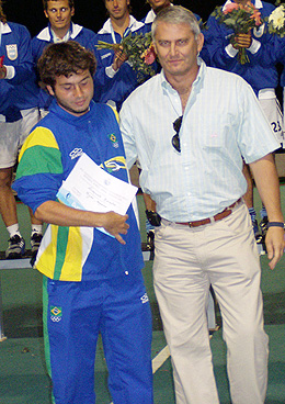 Best goalkeeper: Leonardo Marafoni (Brazil)