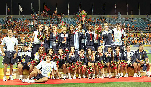 Argentina (women) - Bronze Medal, Beijing 2008(Picture FIH / Gordon Morrison)