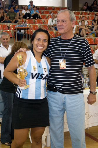 Mejor Jugadora: Vilma Bustos (ARG)