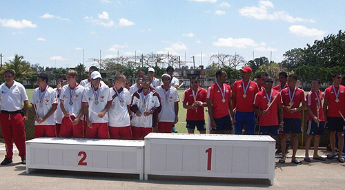 Podium of the 2009 Alba Games