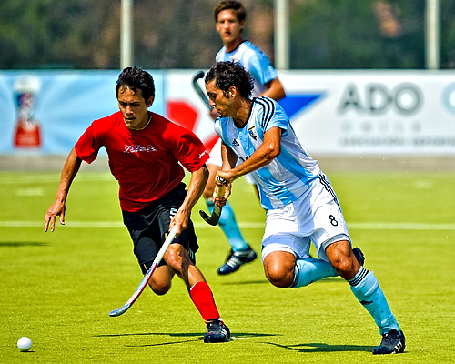 Argentina vs. USA - Picture Alex Masters