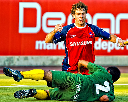 Brazil vs. Chile - Picture Alex Masters