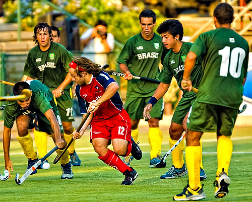 Brazil vs. Chile - Picture Alex Masters