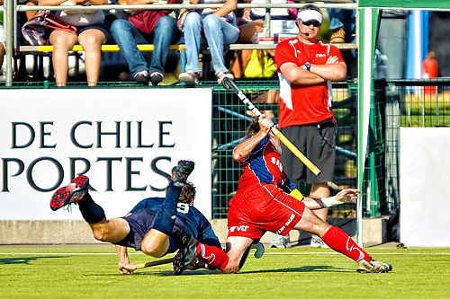 USA vs. Chile - Picture Alex Masters