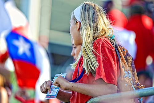USA vs. Chile - Picture Alex Masters