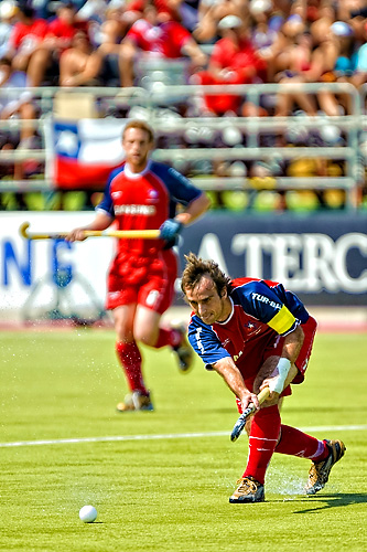 Argentina vs. Chile - Picture Alex Masters