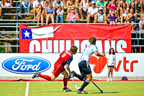 Argentina vs. Chile - Picture Alex Masters