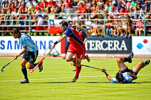 Argentina vs. Chile - Picture Alex Masters