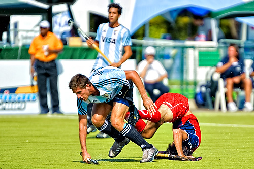 Argentina vs. Chile - Picture Alex Masters