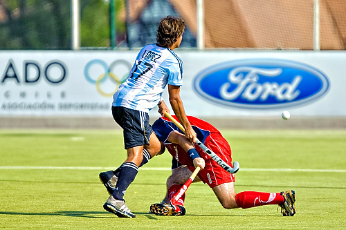 Argentina vs. Chile - Picture Alex Masters